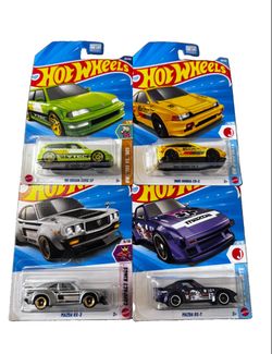 Hot Wheels JDM Honda Mazda Lot