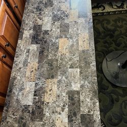 Coffee Table Set Faux Marble 