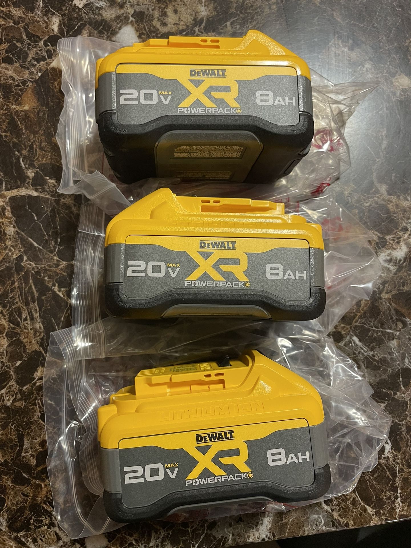 New DeWalt 8 ah Batteries