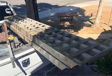 Aluminum ramp heavy duty ramps