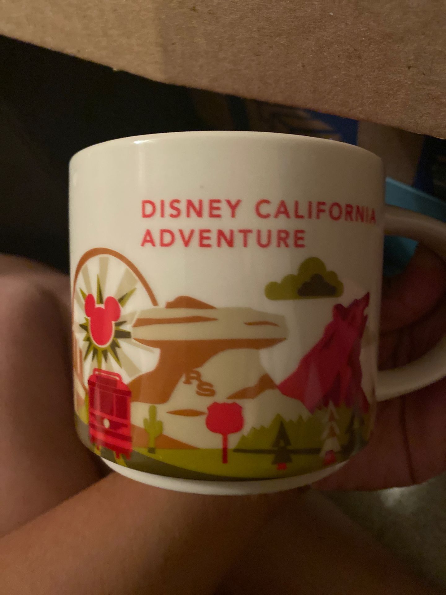 Disney parks starbucks cup oversized DCA