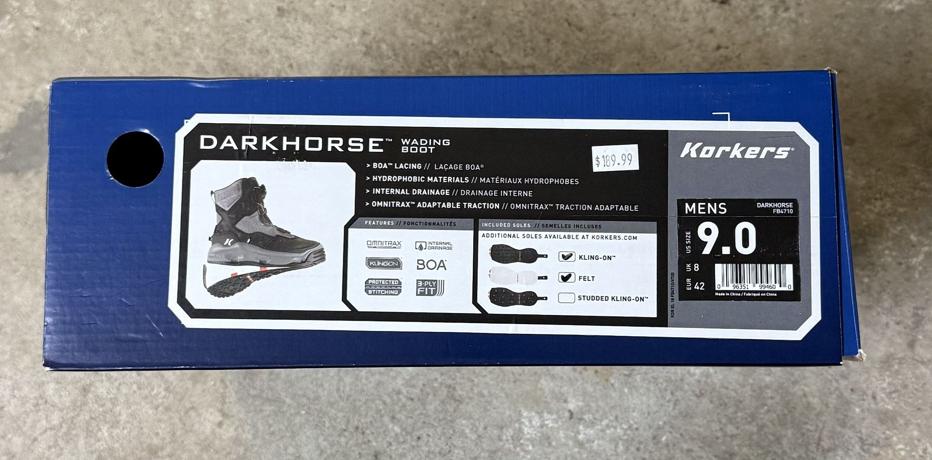 Korkers Darkhorse Wading Boots