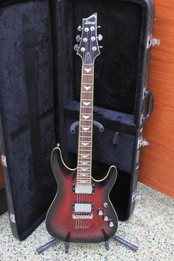Schecter Diamond Series C-1+ Red Black Cherry Electric Guitar