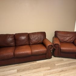 Leather Sofa set