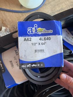 Variety Of Engine Belts Sizes 