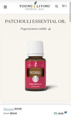 Patchouli 15ml Young moving essential oil
