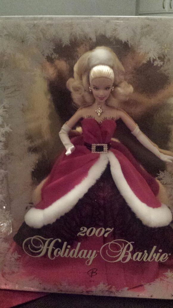 Collectors 2007 holiday Barbie