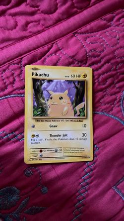 Pikachu 60 HP Pokémon