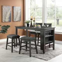 Counter Height Dining Table Set 