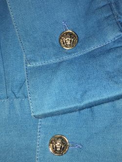 1995 vintage Versace couture button down shirt