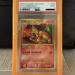 Pokemon Charizard Holo Stormfront 1st Edition Japanese PSA 9