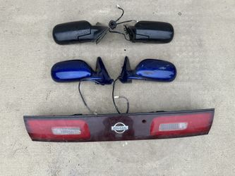 Nissan 240sx S14 Tail Lights And Side Mirror