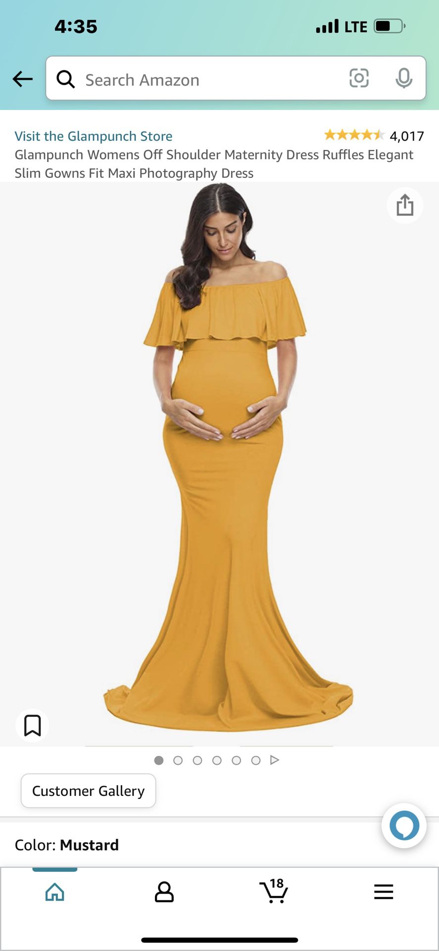 Maternity Shoot/Baby Shower Dress