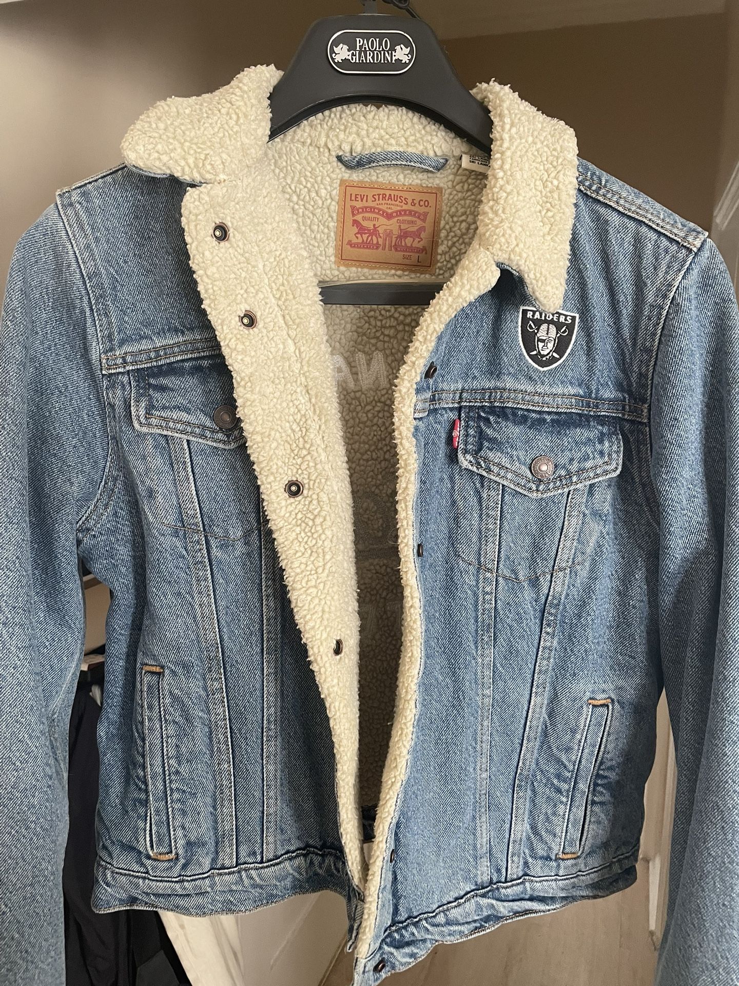 Levi's Jean Jacket - Raiders Embroidery