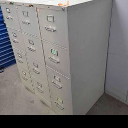 Letter Size Metal File Cabinet With Key $70 Each 