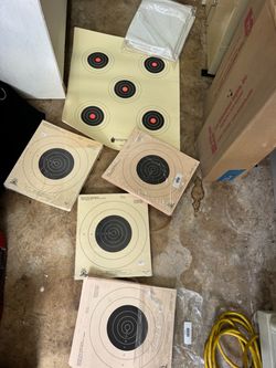 Large Lot of Shooting Targets – Various Sizes & Styles