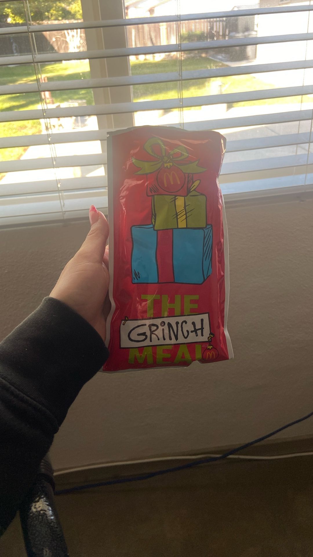 Grinch McDonald’s Socks