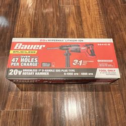 Bauer Brushless Rotary Hammer