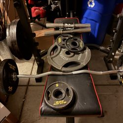 Olympic Weight Set Great Condition