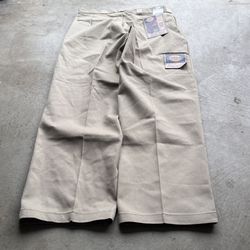 Dickies Baggy Loose-Fit Double Knee Wide-Leg Workwear Pants