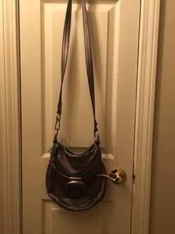 B.Makowsky leather cross body bag