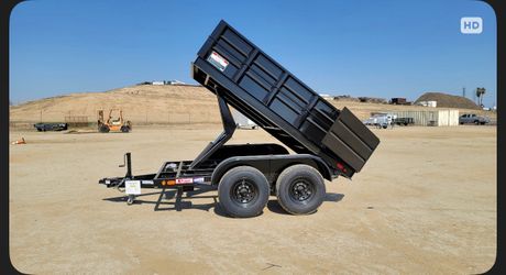 Carson dump trailer 7 x 10 T/A