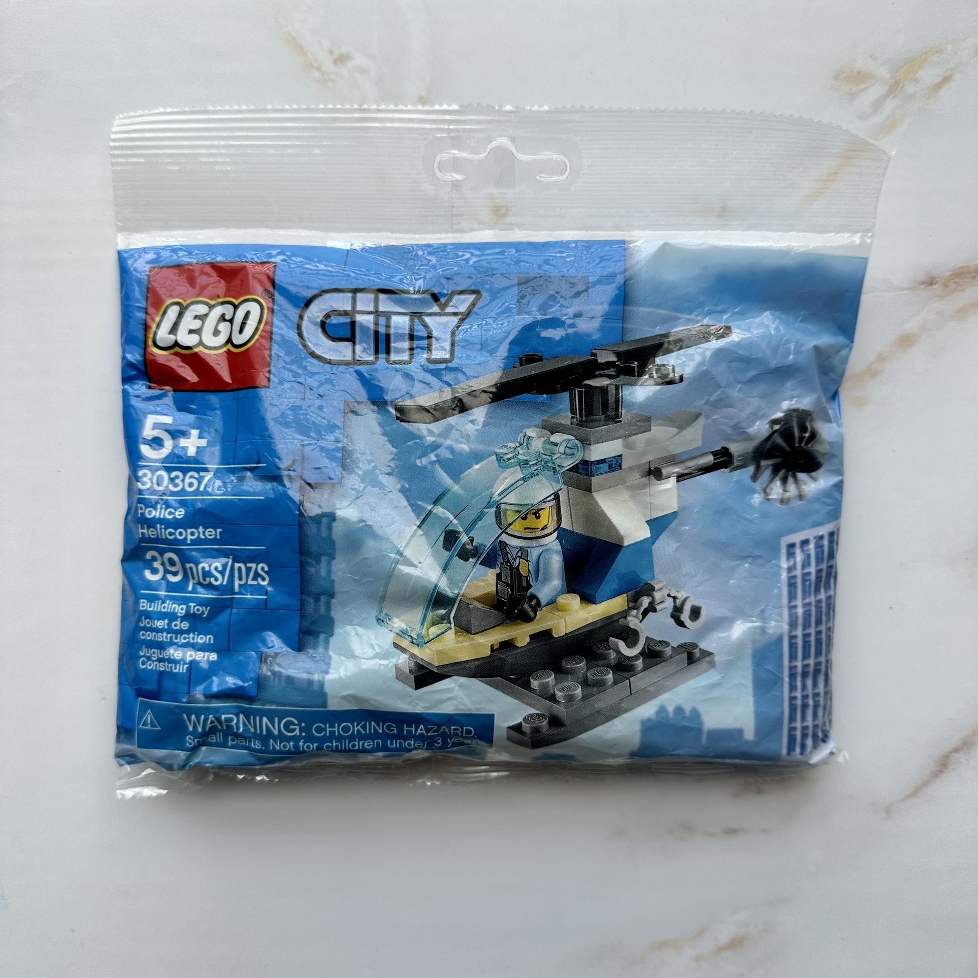 Lego 30367 Police Helicopter Polybag Lego Set Helicopter