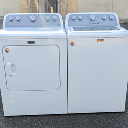 MAYTAG XL Capacity 5.0 cuft washer and 7.4 cuft Electric Dryer. Works Perfect. 30 Days warranty