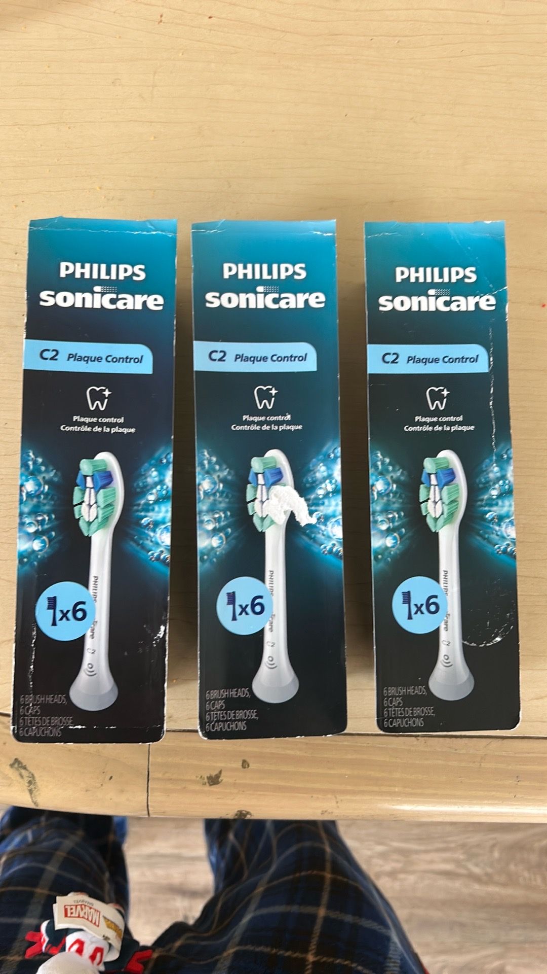 Sonicare plaque control tooth brush