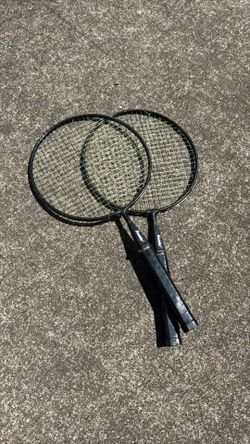 Franklin Badminton Racquet Set of 2 Racquets, Black