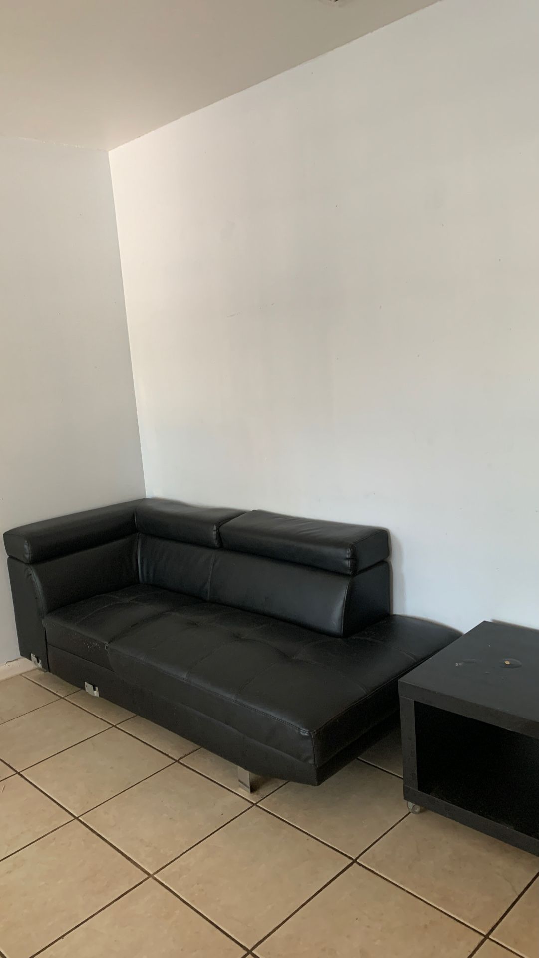 Free couch and side table