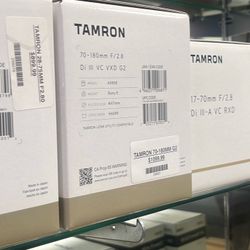 Tamron 70-180mm F2.8 G2 