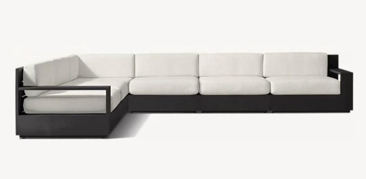 RESTORATION HARDWARE MARBELLA L SECTIONAL - NEW
