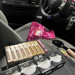 concealer and setting powder 