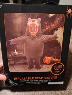 8 ft. Inflatable Bear Costume