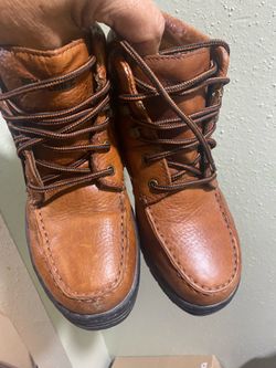 Wolverine Women's size 5 Steel Toe Work Boots 5" Moc Toe Chukka