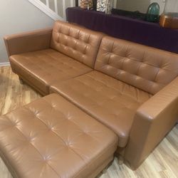 IKEA Morabo sofa and ottoman set