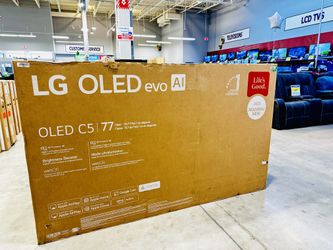 LG 77 Inch Class OLED evo AI C5 4K Smart TV 2025 _ Model _OLED77C5PUA  - MSRP 3699