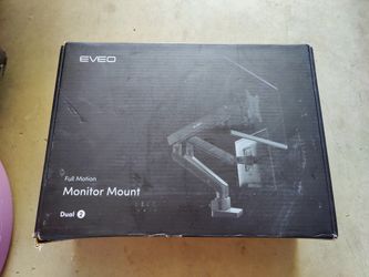 Eveo Dual monitor Mount, $40 Missing Mount Plates