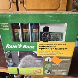 New Rainbird Automatic Sprinkler System