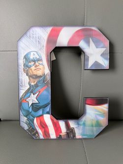 Marvel Captain America 3D Hologram
