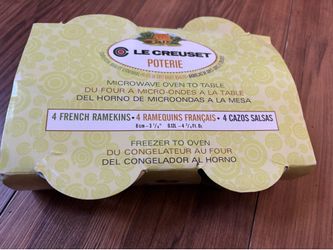 Le Creuset Poterie French Ramekins – Set of 4