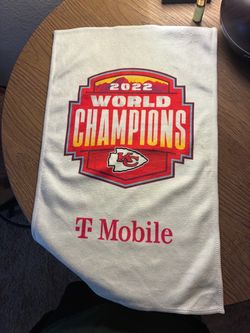 3 Different Kansas City Chiefs Rally Towels From Arrowhead Stadium.