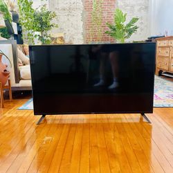 VIZIO 47 or 50” smart TV with remote and cables
