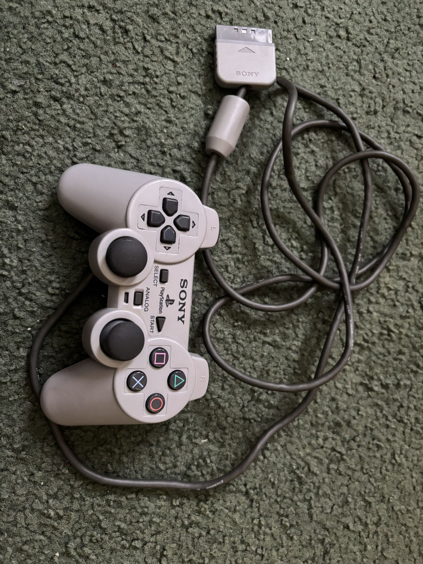 Original Sony PlayStation PS1 DualShock Controller – OEM