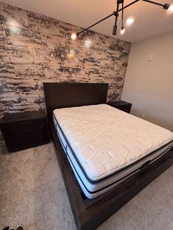 California King Bedroom Set + Beautyrest Black Mattress
