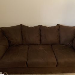 Sleeper Sofa in Brown 