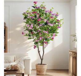 6FT Artificial Bougainvillea Tree Artificial Tree 