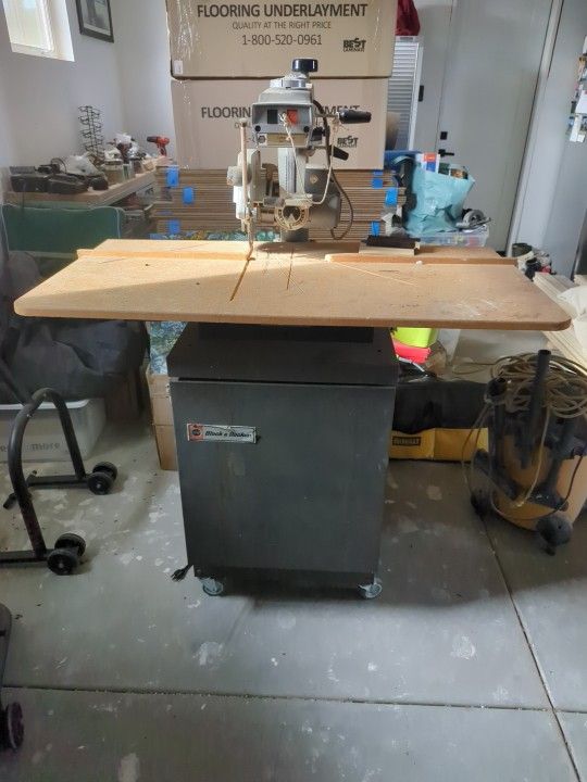 Black And Decker Commercial Radial Arm Saw