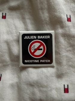 julien baker nicotine patch boygenius pin